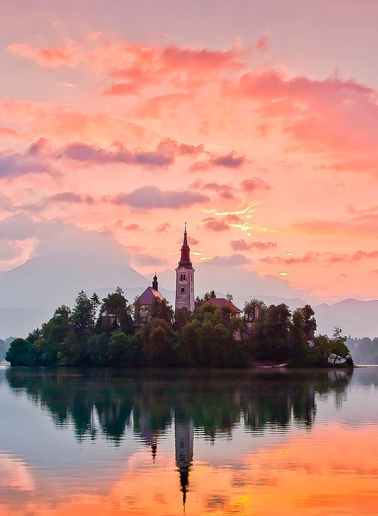 Bled-eslovenia-atardecer