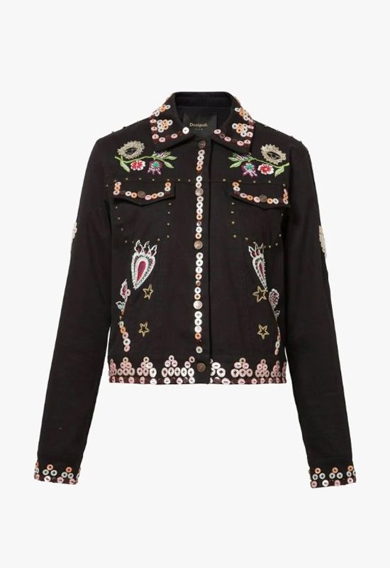 chaqueta desigual