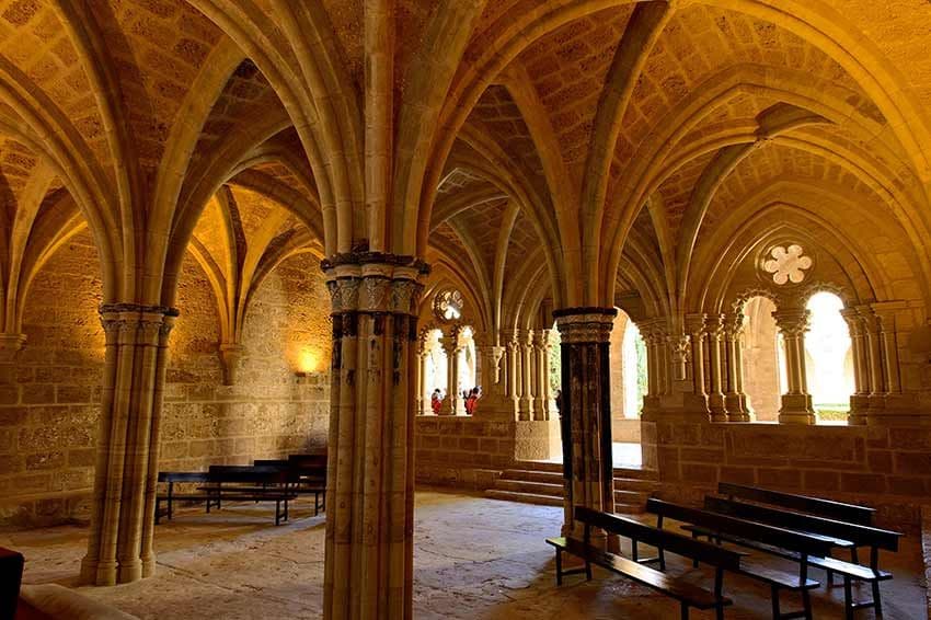 Monasterio de Piedra, sala Capitular