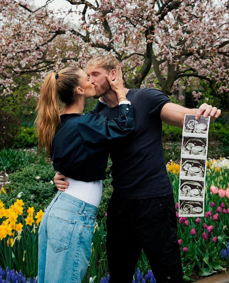 Logan Paul y Nina Agdal confirman que esperan su primer bebé