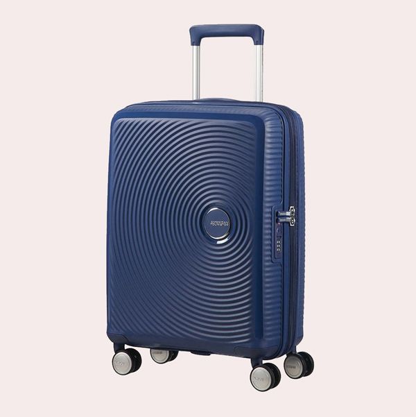 American Tourister Soundbox - Equipaje de mano ampliable Spinner S