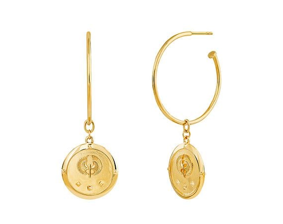 pendientes dorados aristocrazy 1a