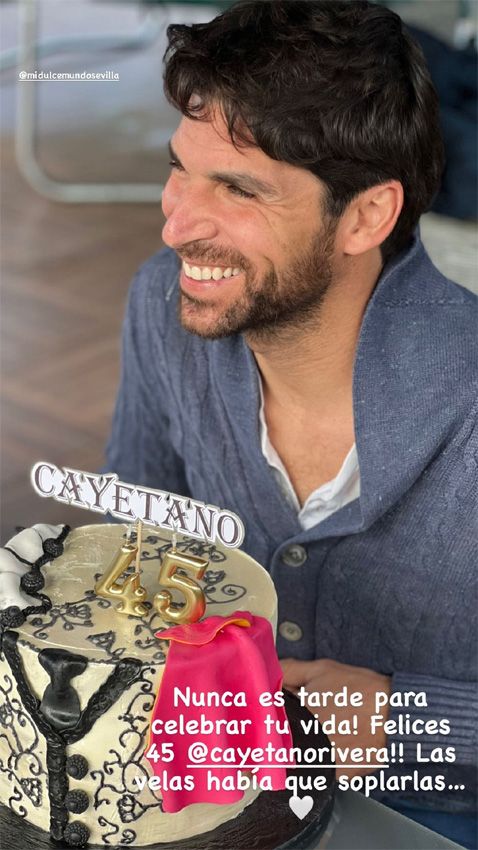 Cayetano Rivera celebra su 45 cumpleaños