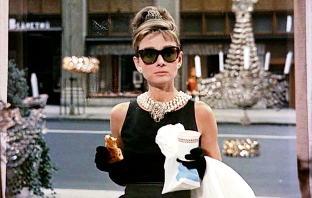 Audrey Hepburn Desayuno con diamantes