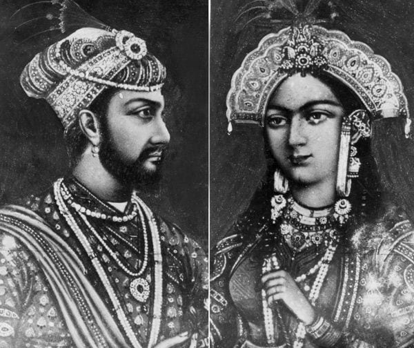 Shah Jahan y Mumtaz Mahal se conocieron en 1607 en el bazar de la ciudad india de Agra. La joven estaba probándose un collar de diamantes por valor de 10.000 rupias y el príncipe pagó sin dudar la joya, conquistando de inmediato el corazón de la princesa 