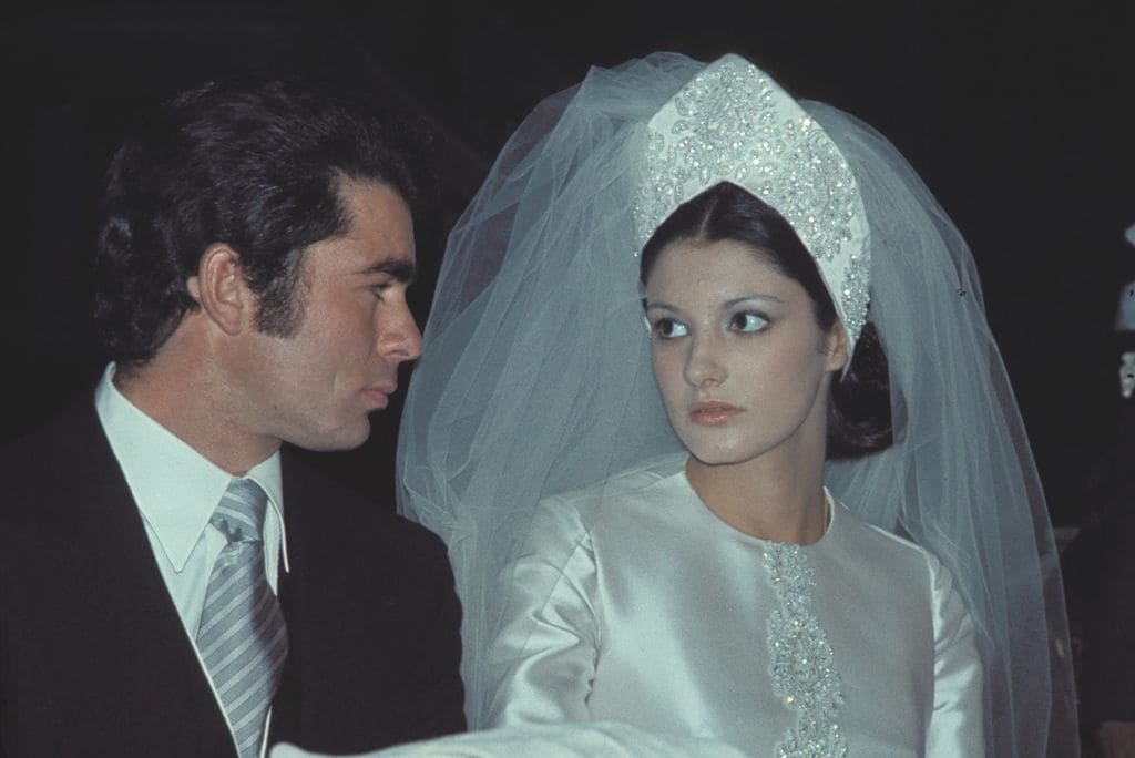 Carmen Ordóñez el día de su boda con Francisco Rivera 'Paquirri' el 16 de febrero de 1973