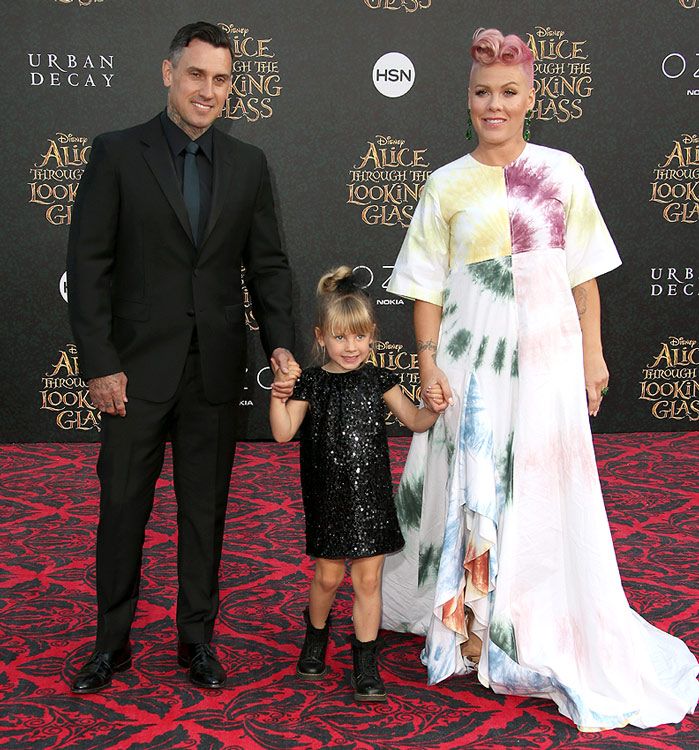 ¡De tal palo tal astilla! La hija de Pink le copia el peinado a su madre