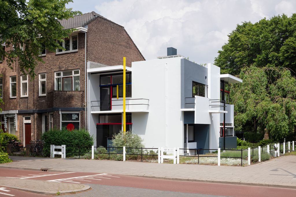 Vivienda ‘Rietveld Schröder’, construida en Utrecht (Holanda) en 1924 obra del arquitecto holandés Gerrit Rietveld