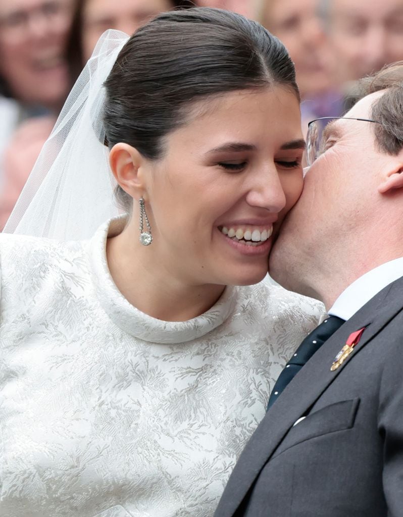 Teresa Urquijo en su boda