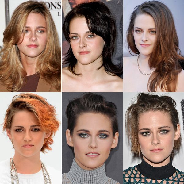 Una jovencísima Kristen Stewart, con la melena en un tono castaño claro suelta y capeada. Después, la actriz no ha dudado en probar nuevos cortes, tonos y 'looks'.
