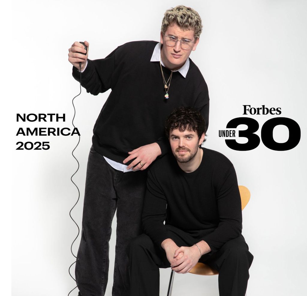 Alex Gruszynski, prometido de Stella Banderas, junto a su socio Aidan Cullen figuran en la lista de emprendedores 'Forbes Under 30'