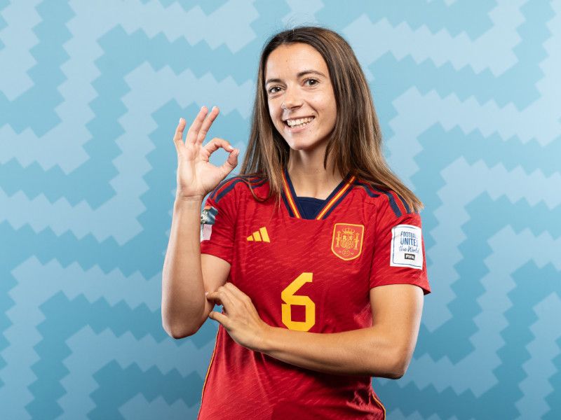 Aitana Bonmatí, centrocampista de la Selección Española en el Mundial 2023 