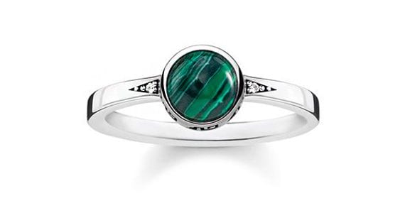 thomas sabo anillo piedra verde 1a