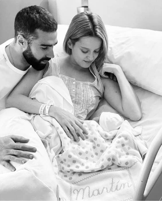 Dani Carvajal y Daphne Cañizares ya son padres