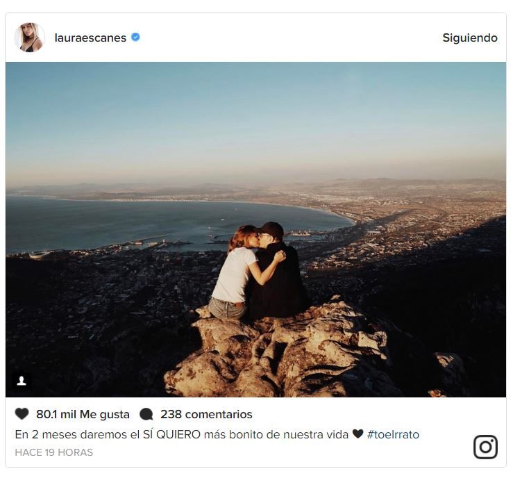 Las fotos más románticas de Risto Mejide y Laura Escanes a dos meses de su boda