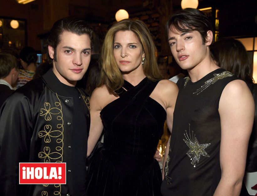 Stephanie Seymour y Harry Brant