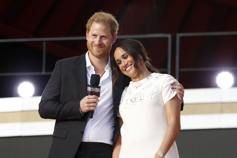 Meghan Markle y el príncipe Harry