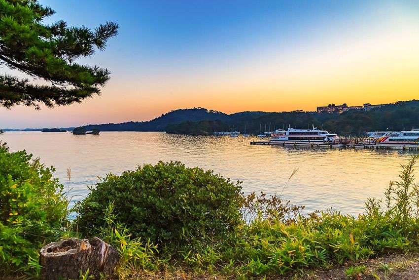 Bahía de Matsushima, Tohoku