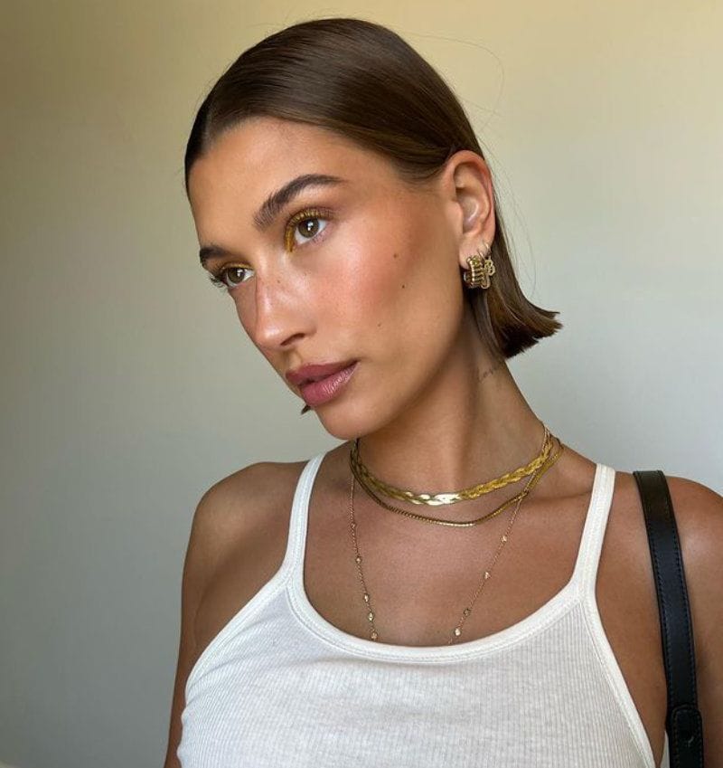 hailey bieber corte bob