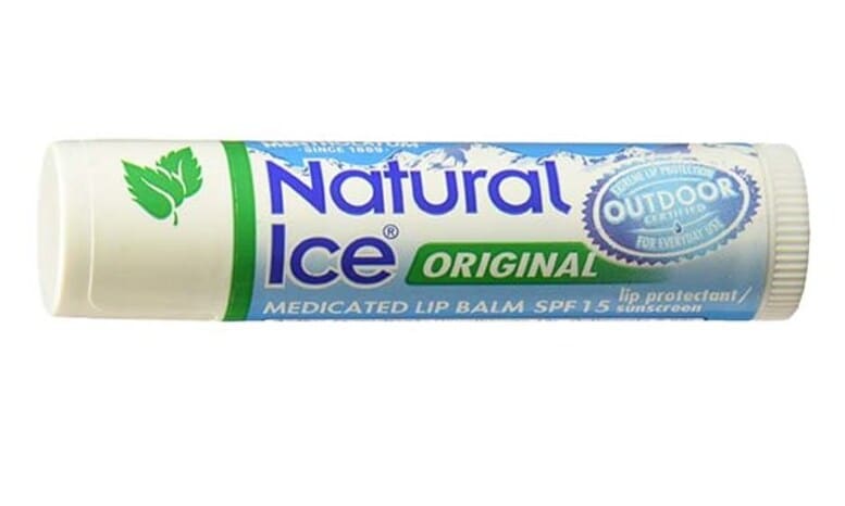 15 b lsamos labiales natural ice medicated lip balm de mentholatum