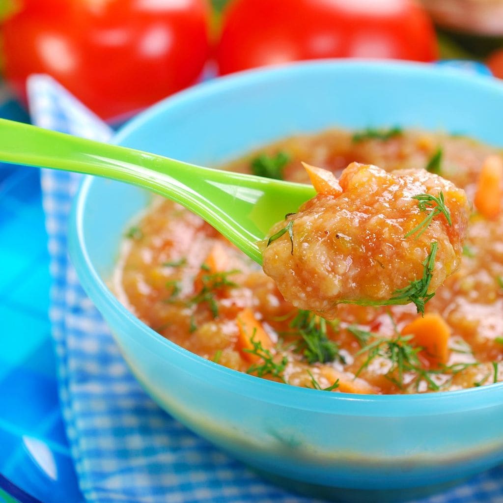 gazpacho o salmorejo con cuchara o sin ella