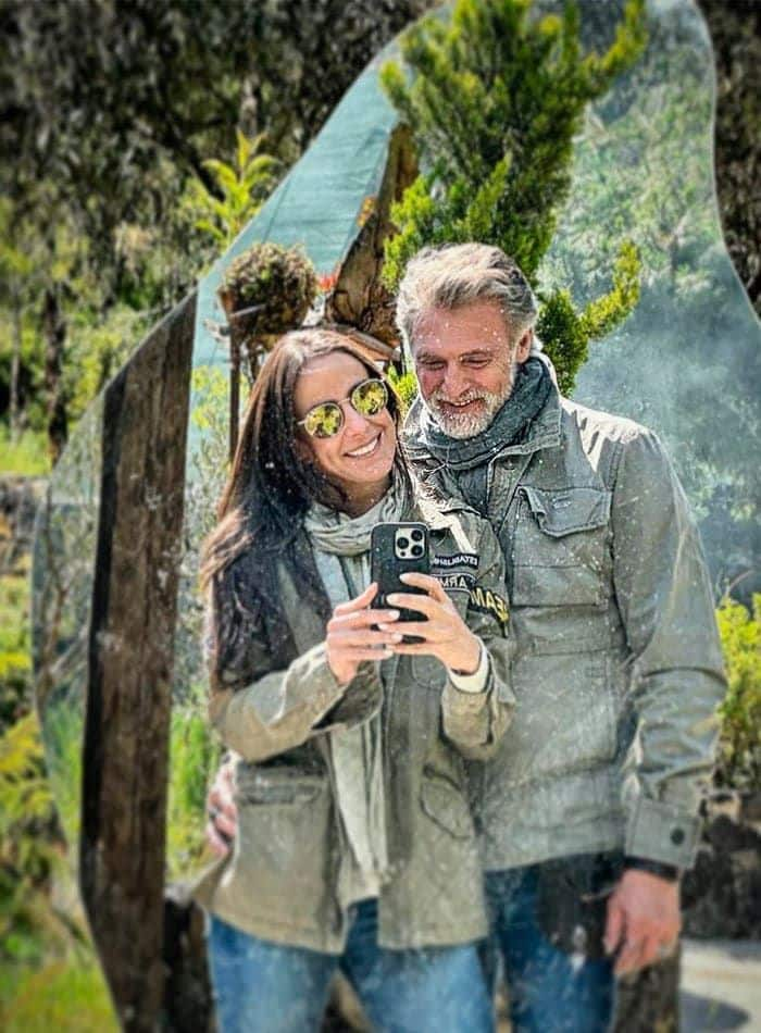 Juan Soler y Paulina Mercado