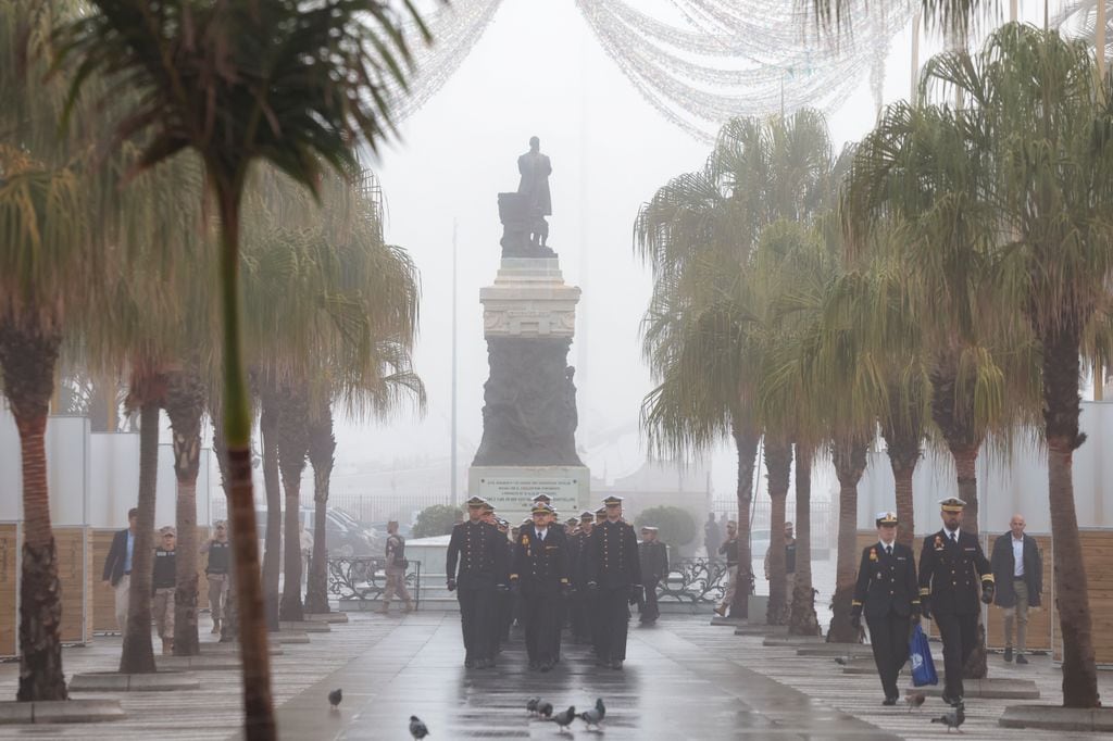 LA PRINCESA LEONOR VISITA EL AYUNTAMIENTO DE CADIZ A 24 HORAS DE PARTIR CON EL BUQUE JUAN SEBASTIAN ELCANO