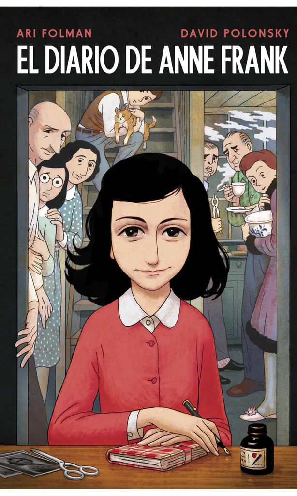 el diario de anne frank con dibujos de ari folman y david polonsky ed punto de lectura 