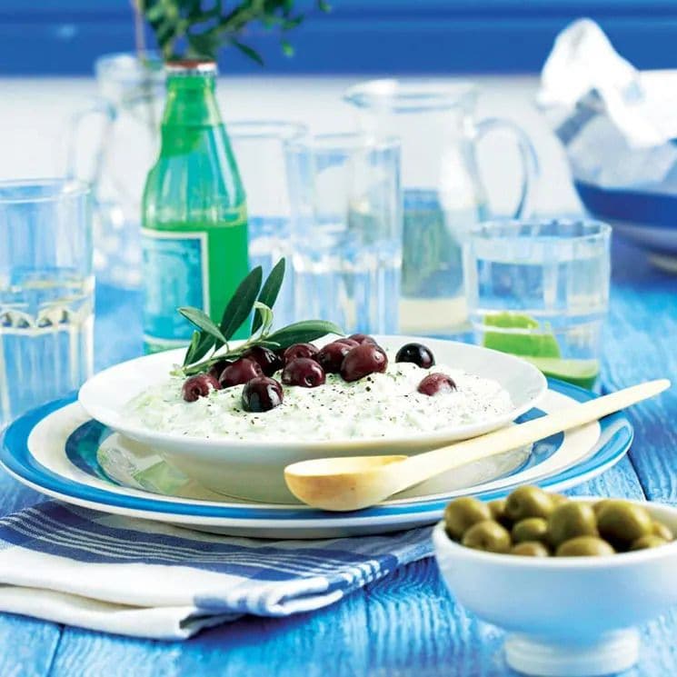 tzatziki aceitunas