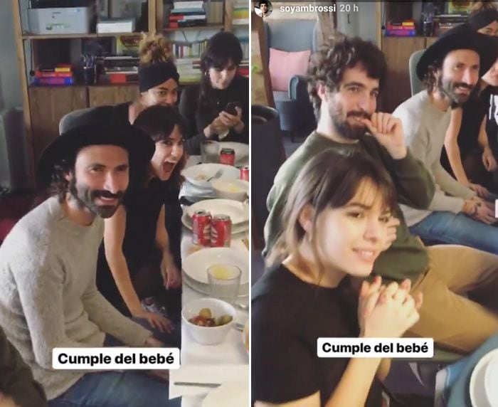 Macarena García y Leiva, juntos en un cumpleaños muy especial