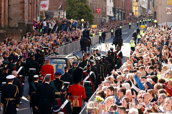 Cortejo fúnebre de Isabel II