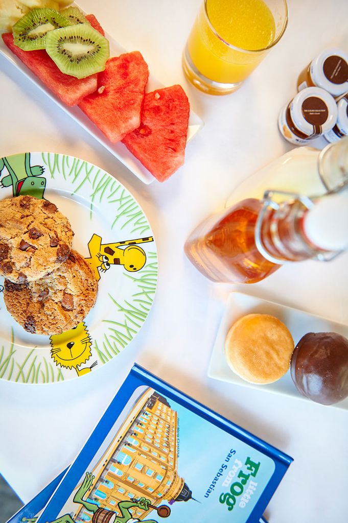 Desayuno infantil en San Sebastián