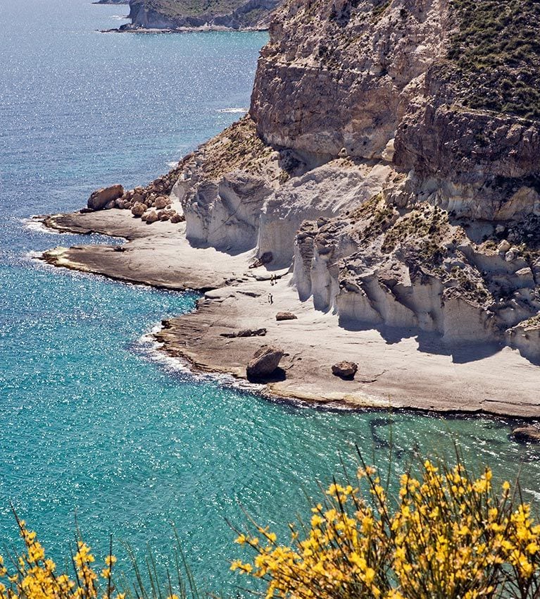 almeria cabo gata  cala de enmedio