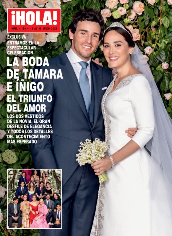 En la portada de ¡HOLA!, la boda de Tamara Falcó e Íñigo Onieva