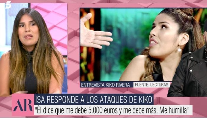 Isa Pantoja en 'El programa de Ana Rosa'