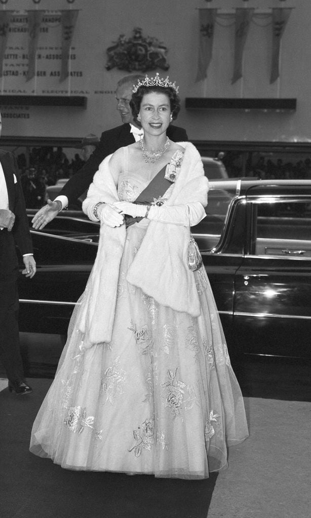 Queen Elizabeth II during her visit to Canada, 1959