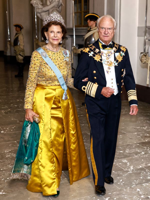 Banquete de gala por el Jubileo de Oro del rey Carlos Gustavo 