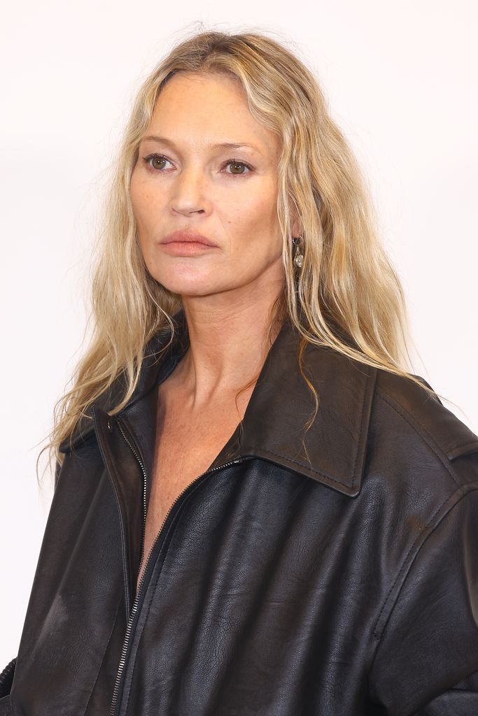 Kate Moss en el desfile de Stella McCartney en Paris Fashion Week