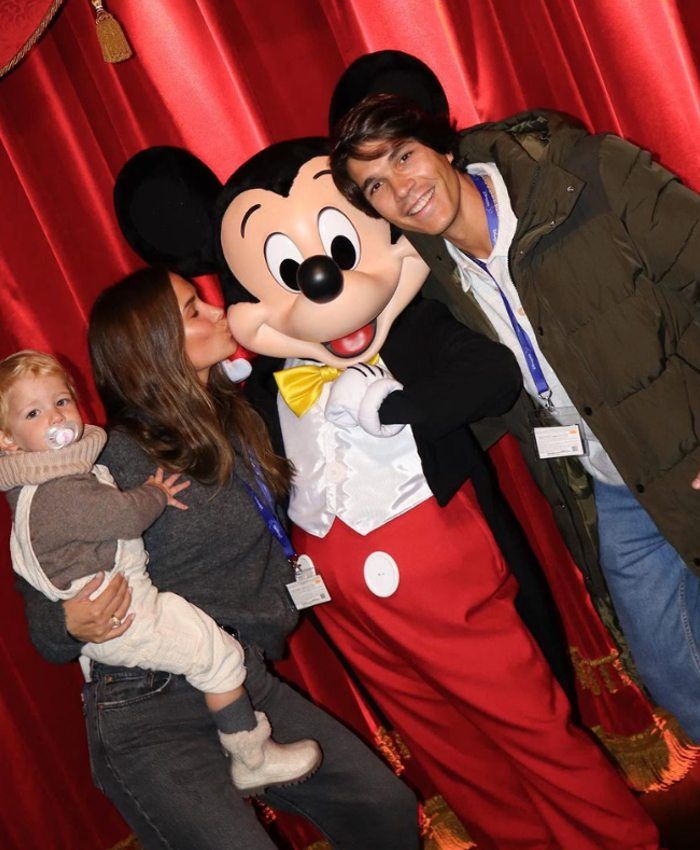 La familia Pombo visita Disney