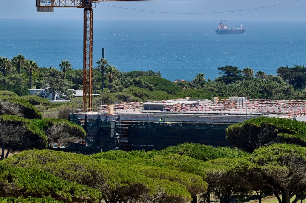 Obras de la casa de Cristiano Ronaldo en Cascais