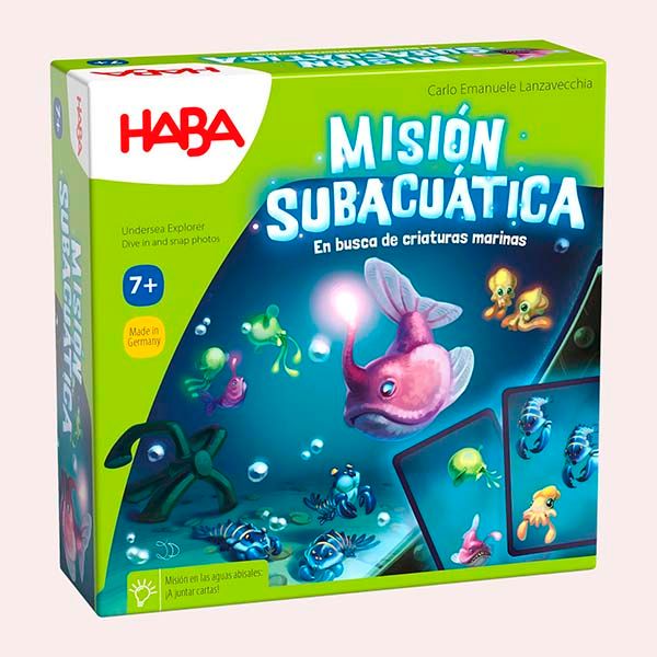 juego mesa mision subacuatica