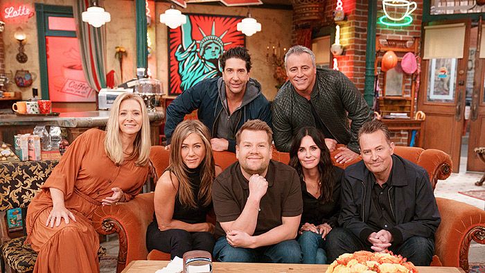 Los protagonistas de 'Friends'