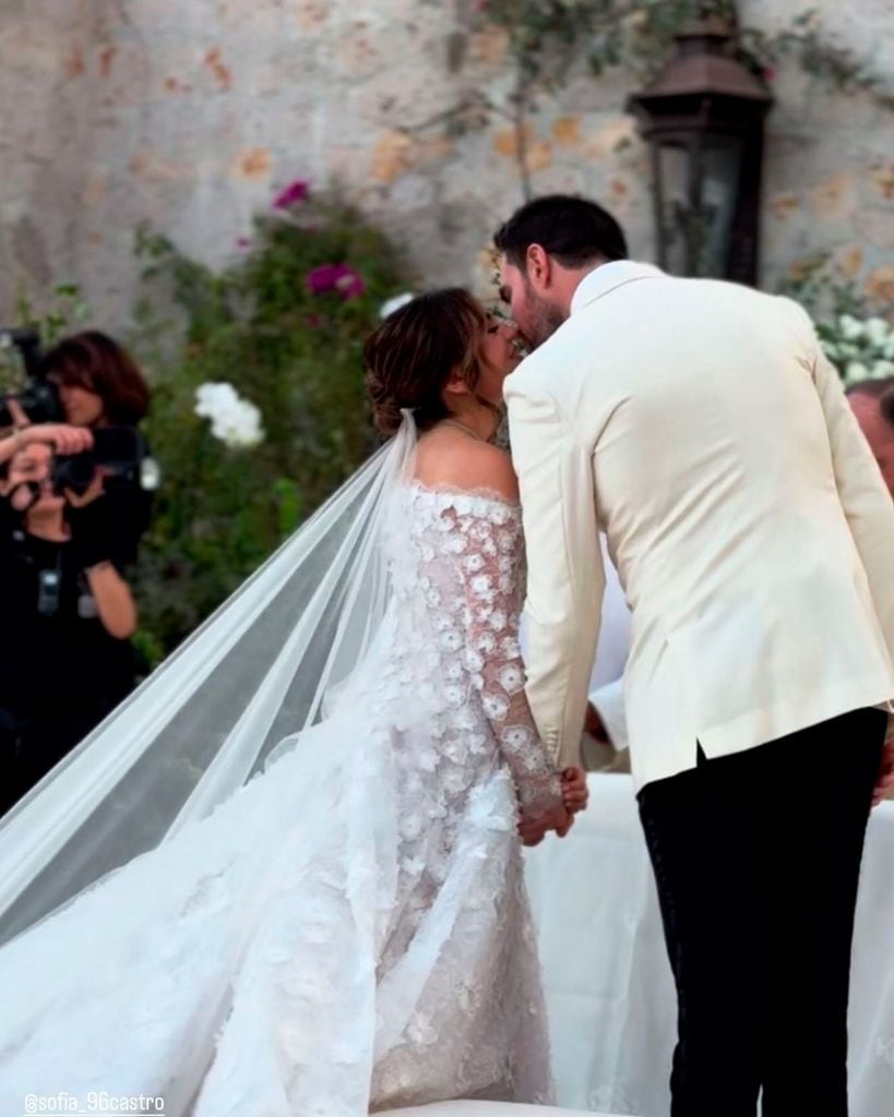 Vestido de novia de Sofía Castro