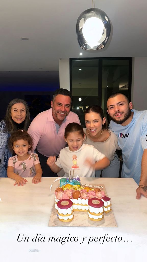 Ximena Duque celebra el cumpleaños de su hija, Luna