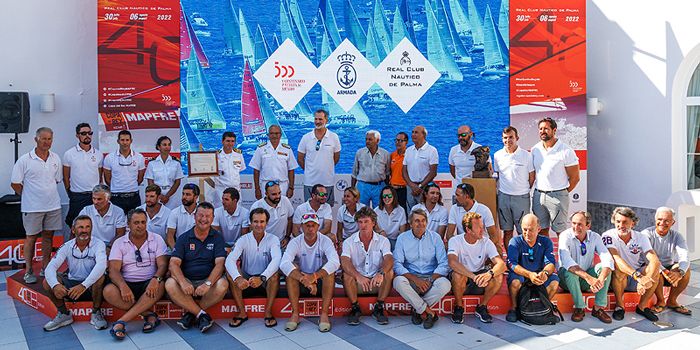 Homenaje real a la Armada en la Copa del Rey MAPFRE