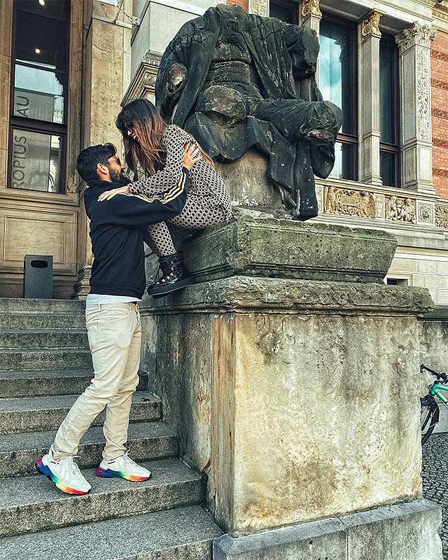 Sara Sálamo e Isco Alarcón viven su 'historia de amor berlinesa' junto al pequeño Theo