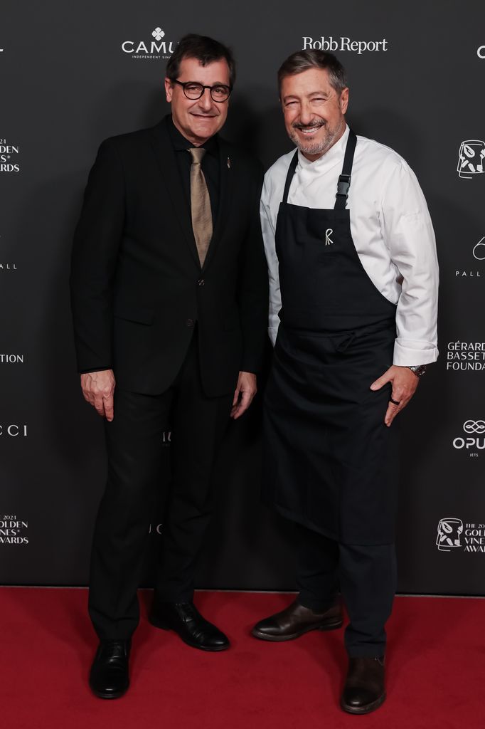  Josep Roca y Joan Roca en The 2024 Golden Vines® Awards Gala en el Palacio Cibeles 