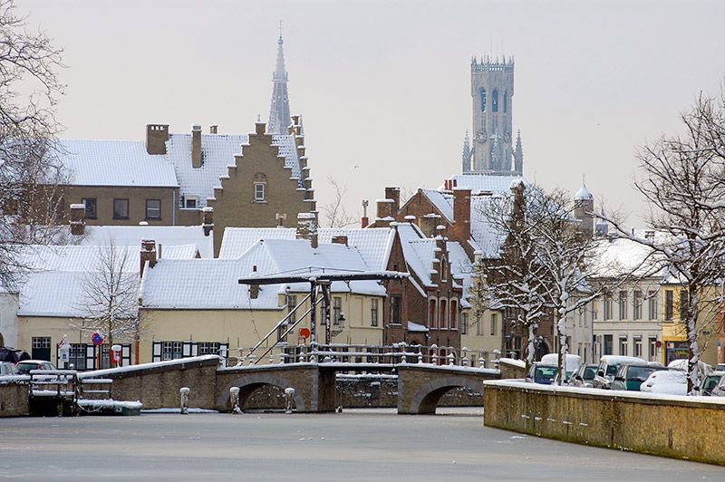 Brujas belgica invierno