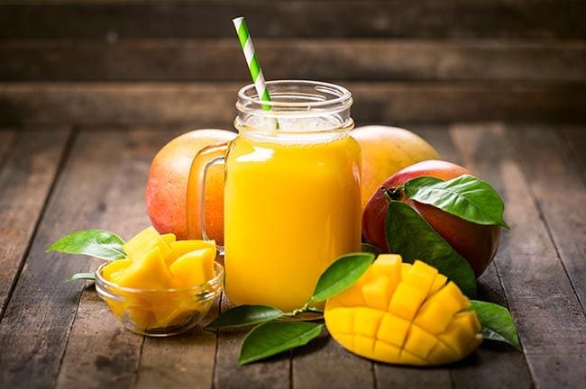 BATIDO DE MANGO Y COCO