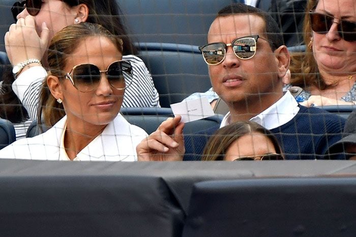 Alex Rodriguez y Jennifer Lopez